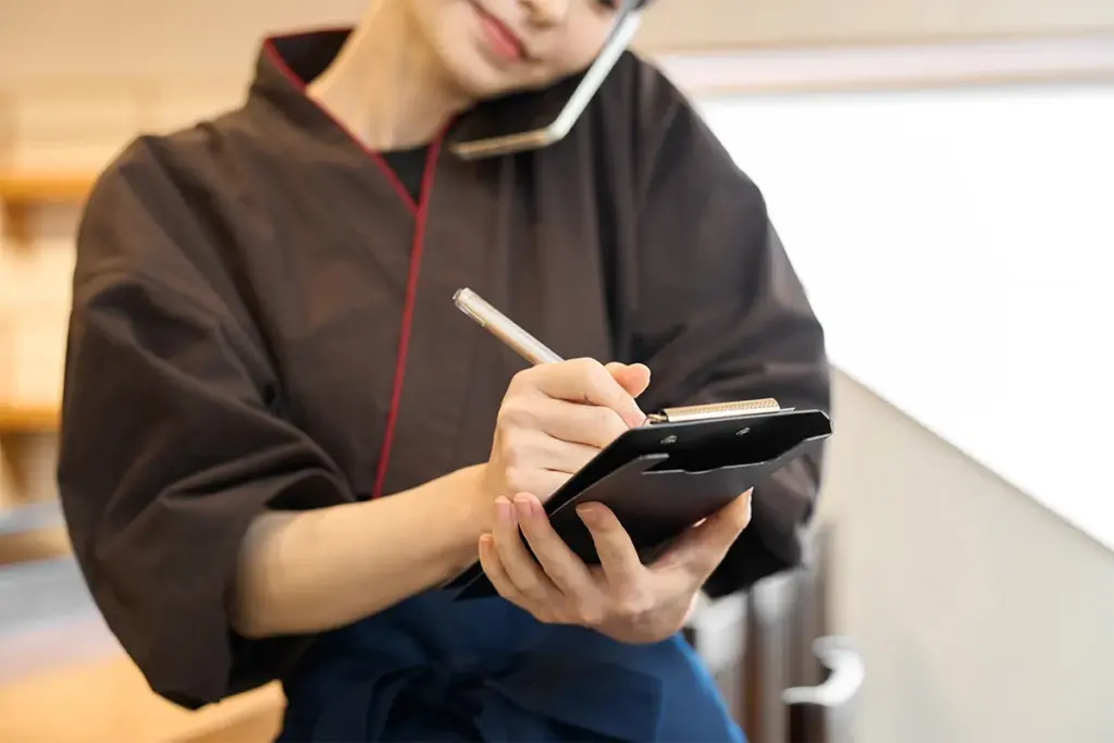 お客様から連絡が来た際のスムーズな回答と返却方法